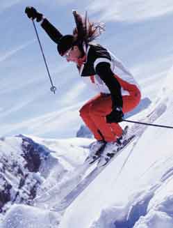 winter sports skiing