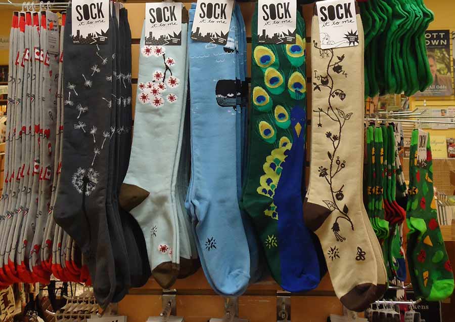 socks hanging
