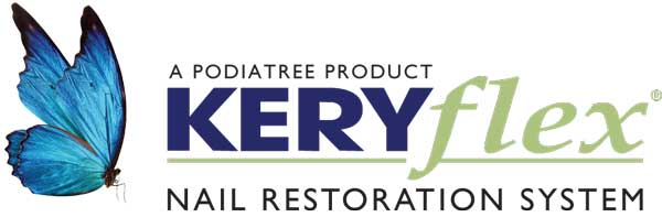 KeryFlex Logo with Butterfly